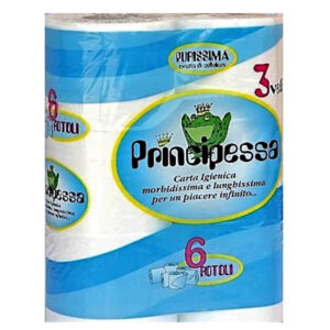 Carta igienica 3 veli profumata 6x10