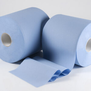 Bobina Asciugatutto Carta Blu Pura Cellulosa